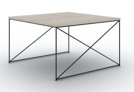 Couchtisch Nelia – Schwarz/Sonoma