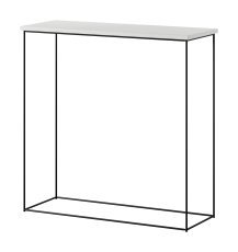Konsolentisch Milan – Schwarz/Weiß matt