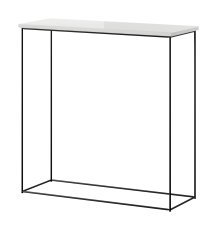 Konsolentisch Milan – Schwarz/Weiß Hochglanz