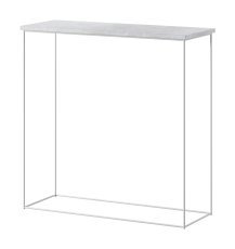Konsolentisch Milan – Weiß/Beton