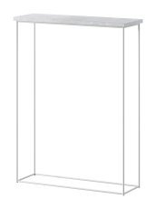 Konsolentisch Sili – Weiß/Beton