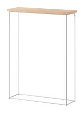 Konsolentisch Sili – Weiß/Eiche Lancelot