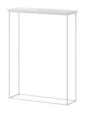 Konsolentisch Sili – Weiß/Weiß Hochglanz