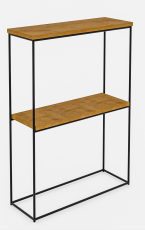 Konsolentisch Velo – Schwarz/Eiche Lancelot