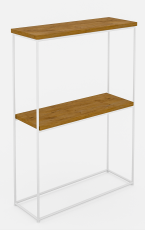 Konsolentisch Velo – Weiß/Eiche Lancelot