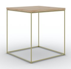 Couchtisch Adina – Gold/Artisan