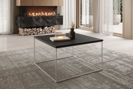 Couchtisch Roni – Weiß/Schwarz