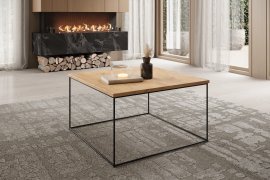 Couchtisch Roni – Schwarz/Eiche Lancelot