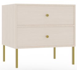 Nachttisch Tili – sandbeige