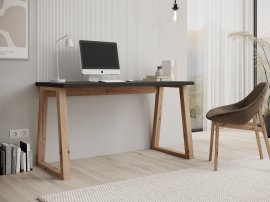 Schreibtisch Iwo – Graphit/Artisan