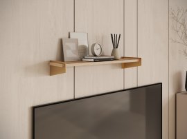 Regal Ivi – Gold / Eiche Artisan