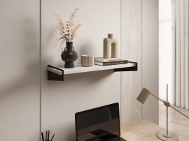 Regal Ovo – Schwarz/Beton