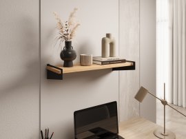 Regal Ovo – Schwarz/Eiche Lancelot