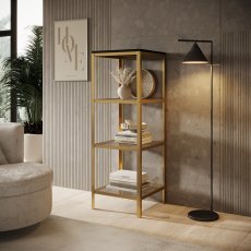 Regal Reli – gold/schwarz