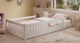 Kinderbett Dori – 80x180 cm – Weiß