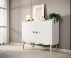 Kommode Deri – Weiß