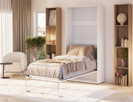 Schrankbett Vivario 90x200 cm – Weiß