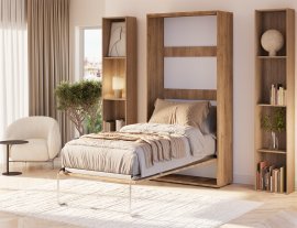 Schrankbett Vivario 90x200 cm – Artisan-Eiche