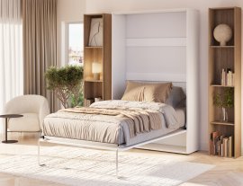 Schrankbett Vivario 120x200 cm – Weiß