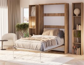 Schrankbett Vivario 120x200 cm – Artisan-Eiche