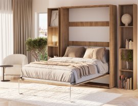 Schrankbett Vivario 140x200 cm – Artisan-Eiche