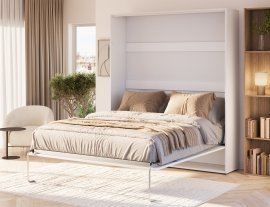 Schrankbett Vivario 160x200 cm – Weiß