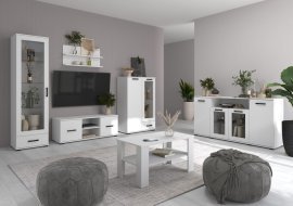 Wohnzimmer und Kinderzimmer Frazio – Weiß