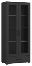 Vitrine Frazio – Schwarz