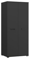 Kleiderschrank Frazio – Schwarz