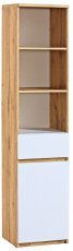 Schrank Arca AR3 - weiß/Eiche