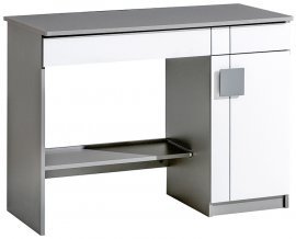 Arbeitstisch Gumi G6 - Weiß/Anthrazit