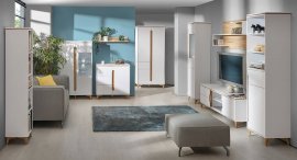 Wohnzimmer Gappa - weiß - 1 Set