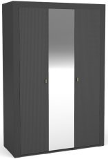Schrank Mossa MO2 - Eiche Whisky/Schwarz
