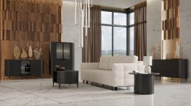 Wohnzimmer Zante - schwarz - 3er Set