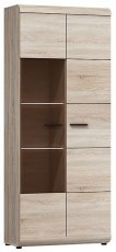 Vitrine Link 80 A - Sonoma Eiche