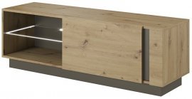 TV-Element Arco - Eiche + Graphit