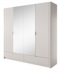 Garderobna omara Lante H - 213 cm  - bež