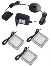 LED 3-Punkt für Kleiderschrank Letto 220/Letto 165 cm