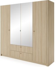 Kleiderschrank Viki A - 213 cm
