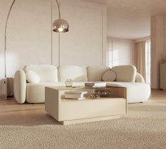 Laski meble - Couchtisch Hiro – Kakao/Eiche