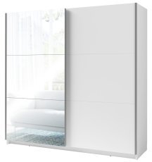 Kleiderschrank mit Schiebetüren mit Spiegel Arsala III 11 - weiß