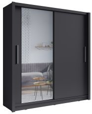 Kleiderschrank mit Schiebetüren Baku 10 - Graphit