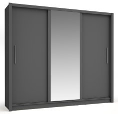 Kleiderschrank mit Schiebetüren Baku 13 - Graphit