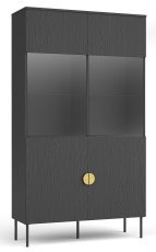 Vitrine Mond 01 2D - schwarz