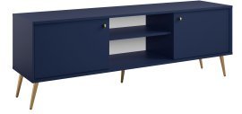 TV-Kommode Rose 08 2D - blau