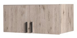 Oberer zweitüriger Schrank Snow 02A B - Eiche Wellington
