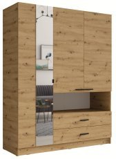 Kleiderschrank Turyn 19 B – Eiche Artisan