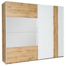 Kleiderschrank mit Schiebetüren Wood II 11 FSC B