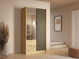 Garderobenschrank Katania 15 – 100 cm – Eiche Artisan