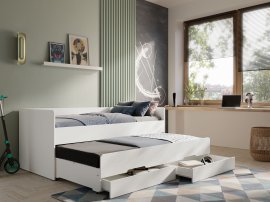 Kinderbett mit Zusatzliege Duo – 90x200 cm